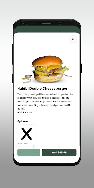 Habibi smash burger Screenshot 3