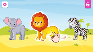 Zoo Puzzle – Kids animal games Screenshot 2