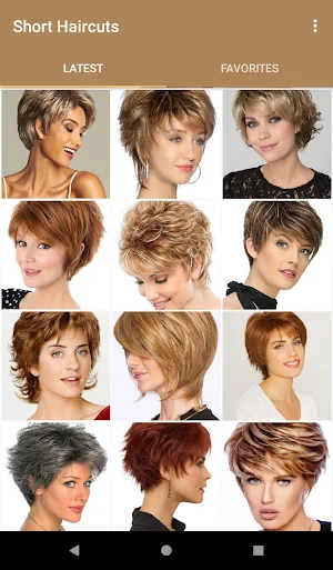 Short Haircuts for women Screenshot 2