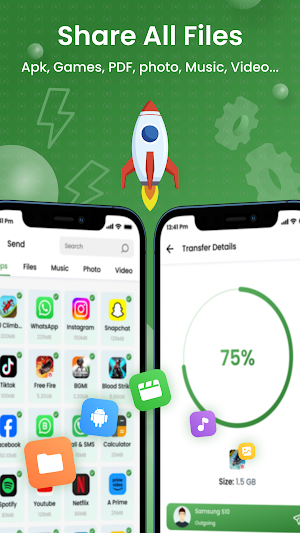 File Sender - Transfer Files Screenshot 0