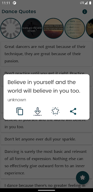 Dance Quotes and Sayings Screenshot 2