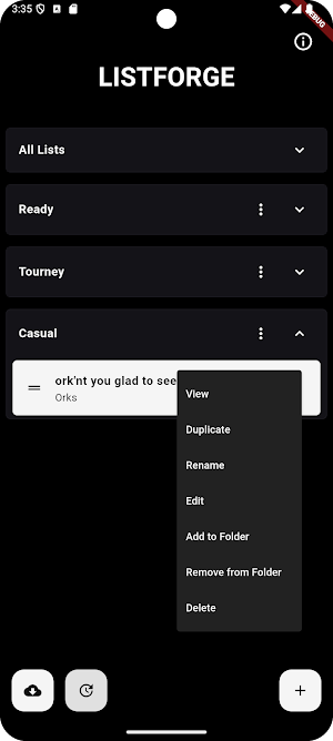 ListForge Screenshot 3