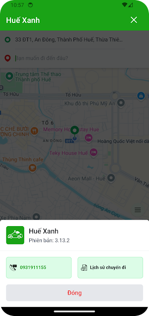 Huế Xanh Screenshot 2