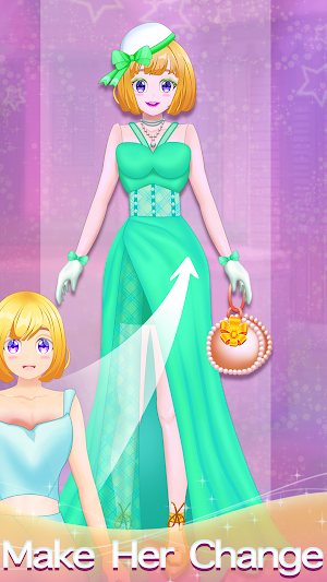 Anime dress up game Screenshot 1