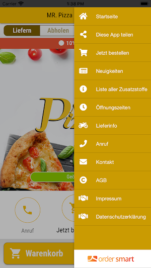 MR. Pizza Frankenthal Screenshot 2