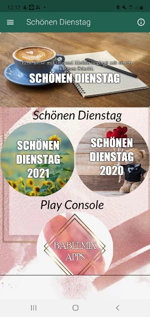 Schönen Dienstag  - Bilder und Phrasen Screenshot 0