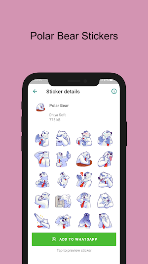 Bear Stickers Screenshot 2