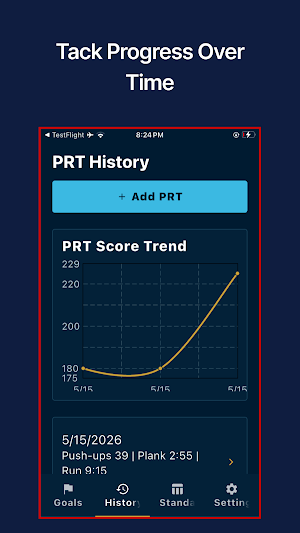 Navy PRT: Planner & Calculator Screenshot 2