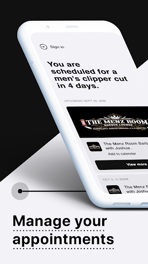 The Menz Room Barber Lounge Screenshot 0
