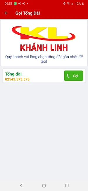 Taxi Khanh Linh Screenshot 3