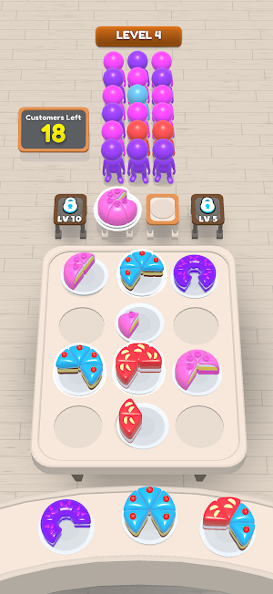 Cake Slice Sort Screenshot 0