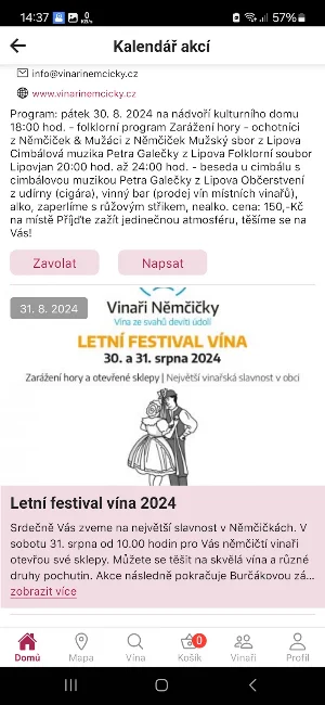 Vinaři Němčičky Screenshot 0