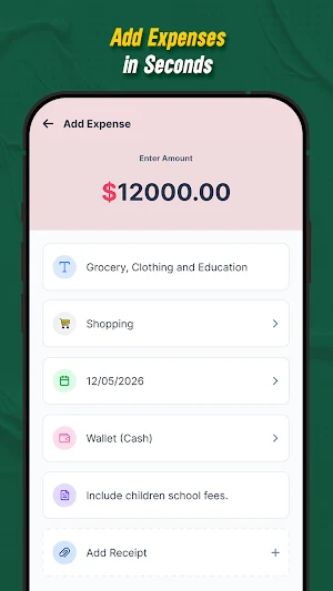 Expense Tracker-Budget Planner Screenshot 2