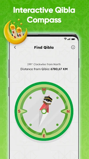 Qibla Compass: Qibla Finder Screenshot 0