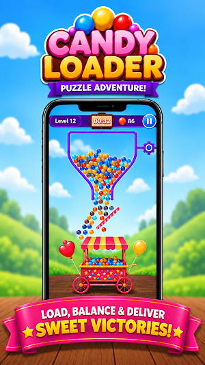 Candy Loader: Physics Puzzle Screenshot 0