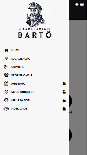 Barbearia Bartô Screenshot 1