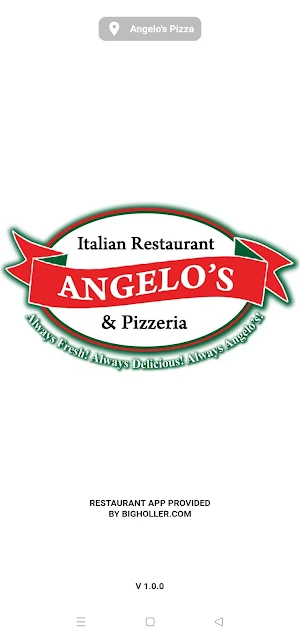 Angelo's Pizza Screenshot 0