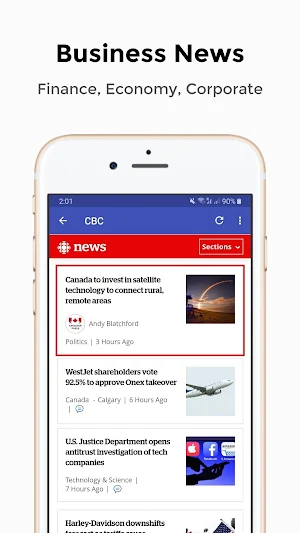 Canada Business News Screenshot 2