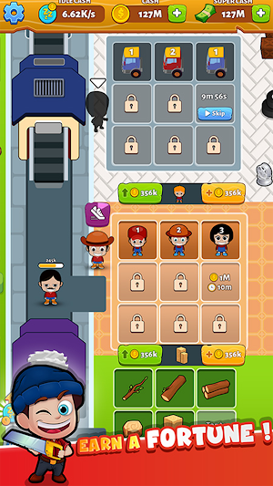 Lumber Factory - Merge Game Screenshot 3