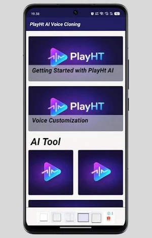 PlayHT Voice to Ai Teks Guia Screenshot 1