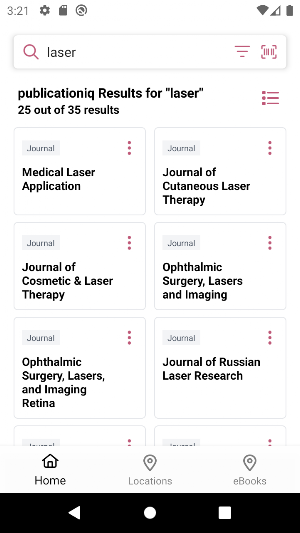 AIMS Library Screenshot 1