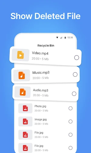 File Recovery - Restore Files Screenshot 2