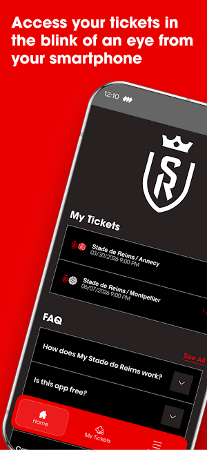 Tickets Stade de Reims Screenshot 0