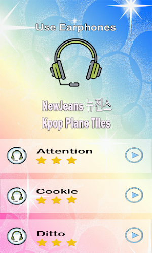 NewJeans 뉴진스 Kpop Piano Tiles Screenshot 0