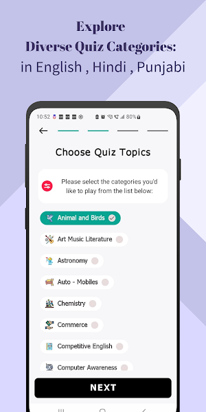 Quiz Library: Know & Grow Screenshot 3