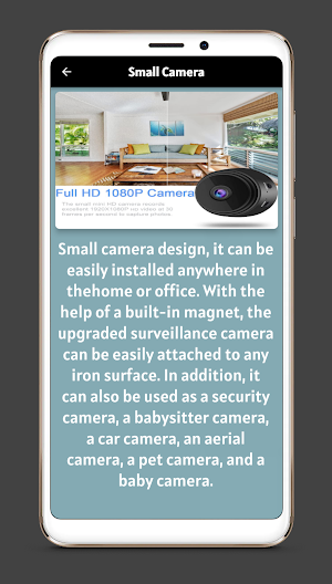 wifi mini camera guide Screenshot 2