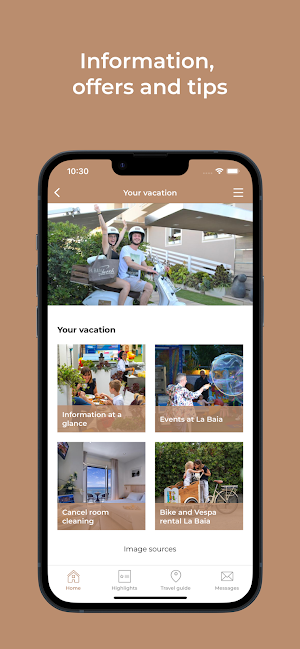 Hotel La Baia Screenshot 1