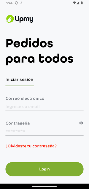 Repartidores Upmy Screenshot 0