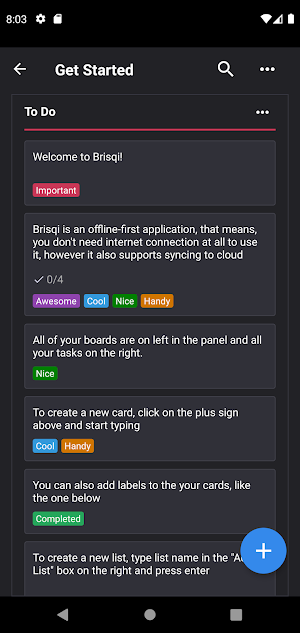 Brisqi Screenshot 1