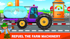 Farm Driving Tractor Games Screenshot 3