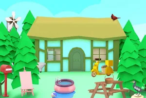 Escape:Tropical Cartoon Island Screenshot 2