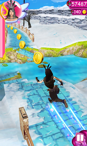 Princess Running To Home - Road To Temple Screenshot 2
