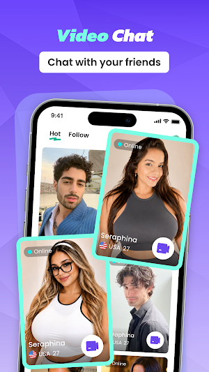 Siso-Video Chat with Friends Screenshot 1