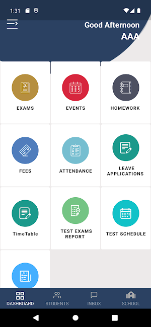 SUNHILL ACADEMY SR.SEC.SCHOOL Screenshot 1