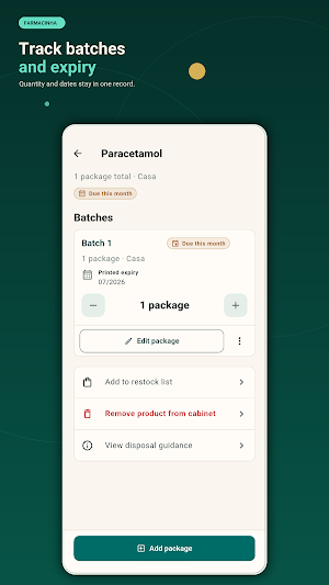 Farmacinha: Medicine Cabinet Screenshot 2