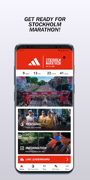 adidas Stockholm Marathon Screenshot 2