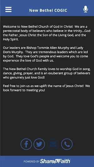 New Bethel COGIC Screenshot 1