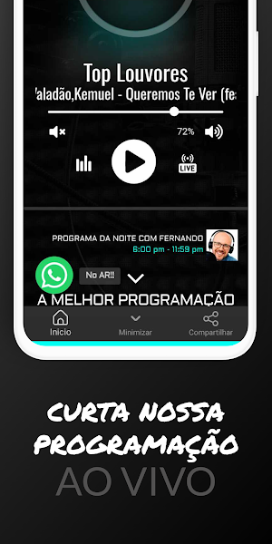 Rádio Top Louvores Screenshot 3