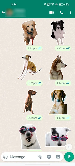 Dog Stickers Screenshot 3