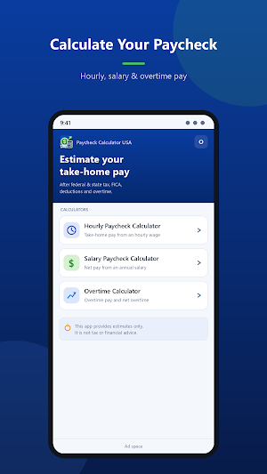 Paycheck Calculator USA Screenshot 0