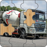 concrete mixer truck puzzle