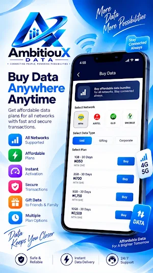 AmbitiouX Data Screenshot 0