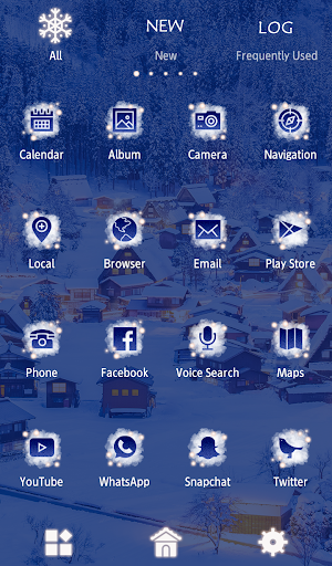 Shirakawa-go Winter Theme Screenshot 2