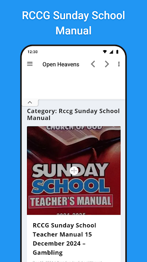 Open Heaven Devotional 2025 Screenshot 3