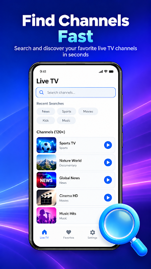 Navo IPTV Player Screenshot 0