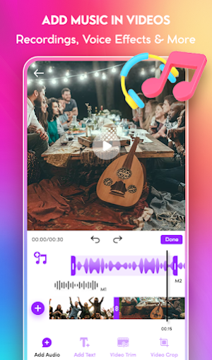 Video Editor no watermark Screenshot 1